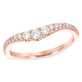 14KT Gold Ladies Diamond Wrap/Guard