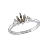 14KT Gold Semi-Mount Engagement Ring
