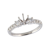 14KT Gold Semi-Mount Engagement Ring