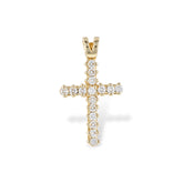 14KT Gold Diamond Pendant
