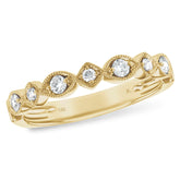 14KT Gold Ladies Diamond Wedding Ring