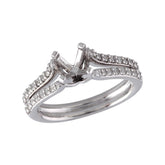 14KT Gold Semi-Mount Engagement Ring