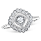 14KT Gold Ladies Diamond Ring
