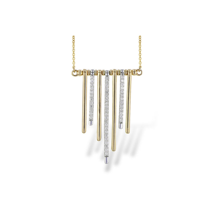 14KT Gold Diamond Necklace