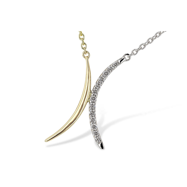 14KT Gold Diamond Necklace