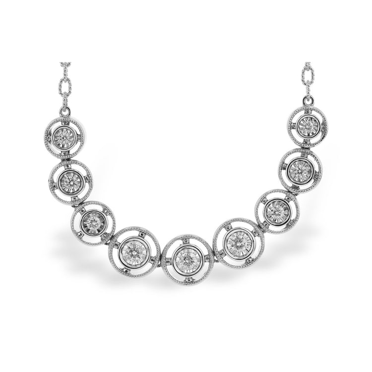14KT Gold Diamond Necklace