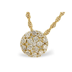 14KT Gold Diamond Necklace