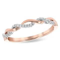 14KT Gold Ladies Diamond Wedding Ring