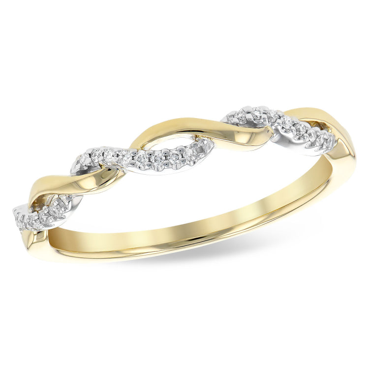 14KT Gold Ladies Diamond Wedding Ring
