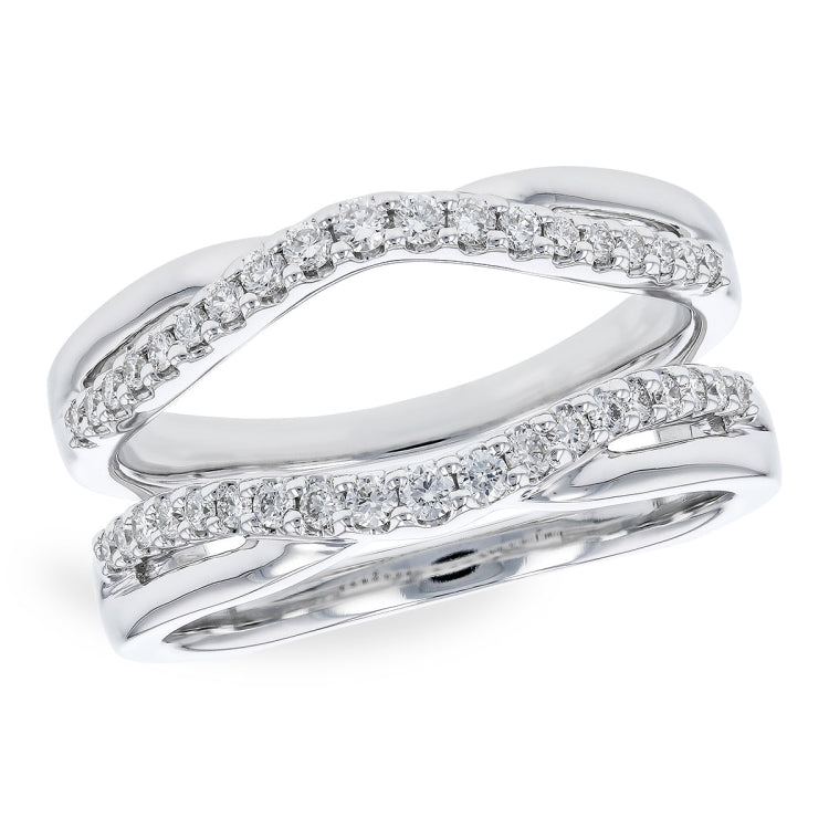 14KT Gold Ladies Diamond Wrap/Guard