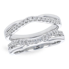 14KT Gold Ladies Diamond Wrap/Guard