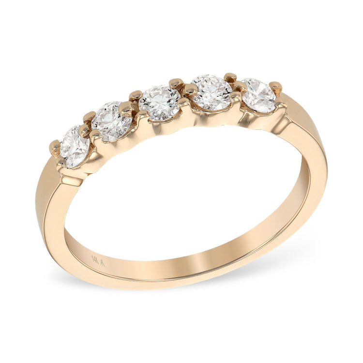 14KT Gold Ladies Diamond Wedding Ring