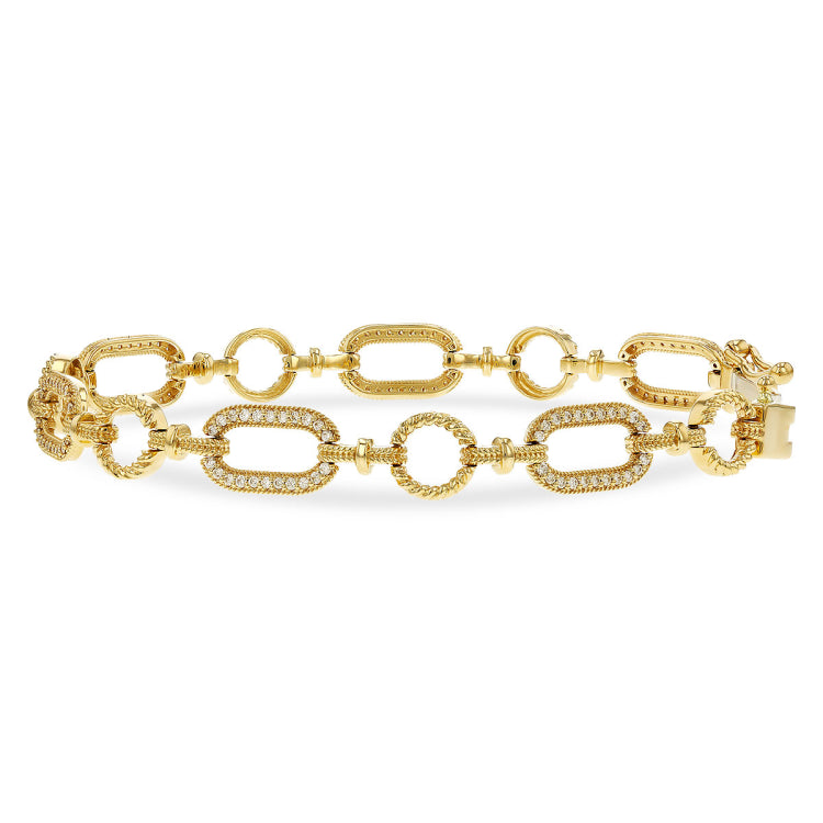 14KT Gold Diamond Bracelet
