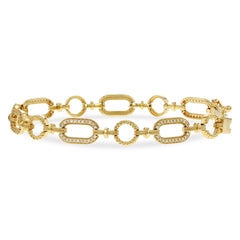 14KT Gold Diamond Bracelet