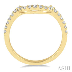 1/3 Ctw Round Cut Diamond Wedding Band in 14K Yellow Gold