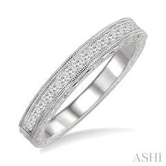 1/3 Ctw Princess Cut Diamond Matching Wedding Band in 14K White Gold