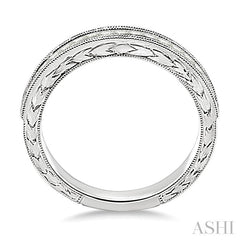 1/3 Ctw Princess Cut Diamond Matching Wedding Band in 14K White Gold