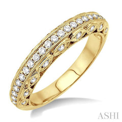 3/8 Ctw Diamond Matching Wedding Band in 14K Yellow Gold