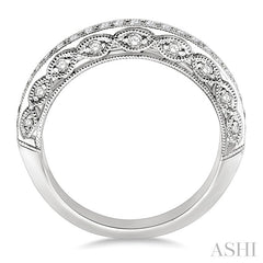 3/8 Ctw Diamond Matching Wedding Band in 14K White Gold