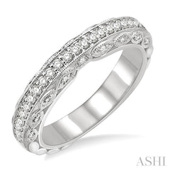 3/8 Ctw Diamond Matching Wedding Band in 14K White Gold