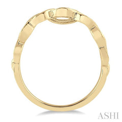 1/5 Ctw Round Diamond Wedding Band in 14K Yellow Gold