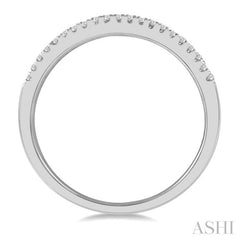 1/3 Ctw Stackable Baguette Diamond Fashion Band in 14K White Gold