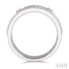 1/2 Ctw Diamond Stack Band in 14K White Gold