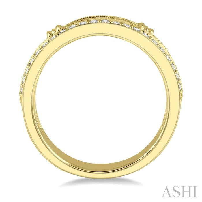 1/2 Ctw Diamond Stack Band in 14K Yellow Gold