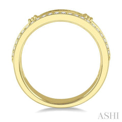 1/2 Ctw Diamond Stack Band in 14K Yellow Gold