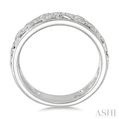1/6 Ctw Diamond Fashion Ring in 14K White Gold