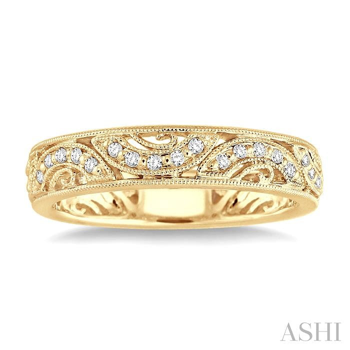 1/6 Ctw Diamond Fashion Ring in 14K Yellow Gold