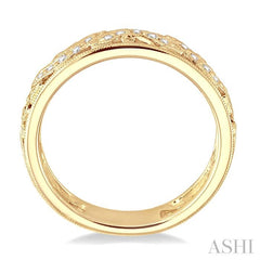 1/6 Ctw Diamond Fashion Ring in 14K Yellow Gold