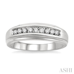 1/6 Ctw Round Diamond Women's Ring in 10K White Gold