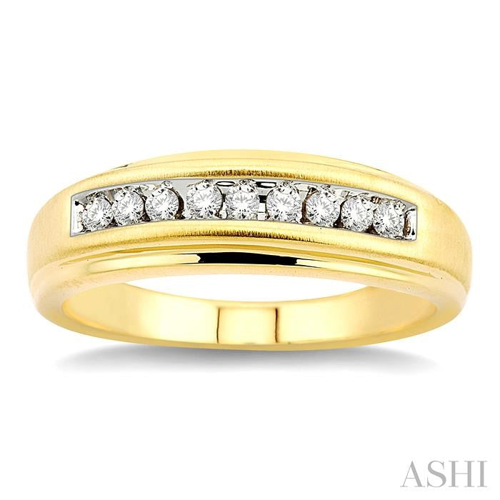 1/6 Ctw Round Diamond Women's Ring in 10K Yellow Gold