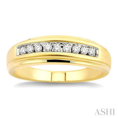 1/6 Ctw Round Diamond Women's Ring in 10K Yellow Gold