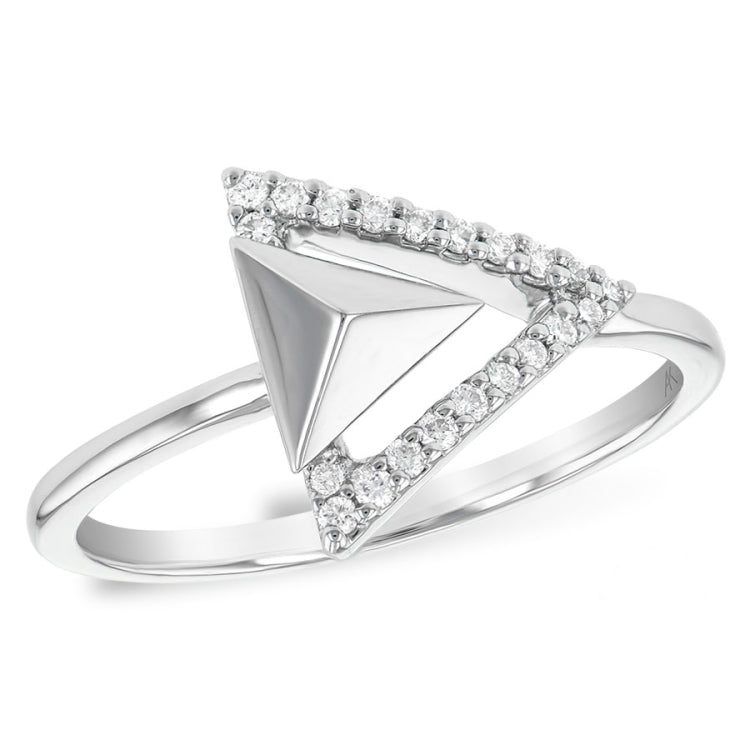 14KT Gold Ladies Diamond Ring
