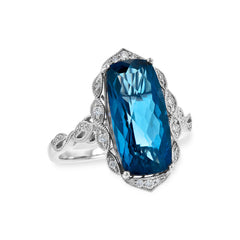 14KT Gold Ladies Diamond Ring