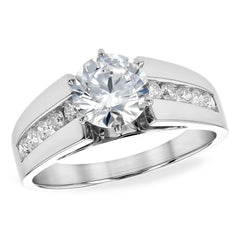 14KT Gold Semi-Mount Engagement Ring