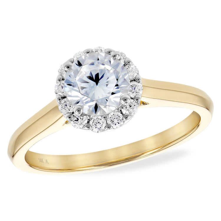 14KT Gold Semi-Mount Engagement Ring