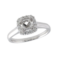 14KT Gold Semi-Mount Engagement Ring
