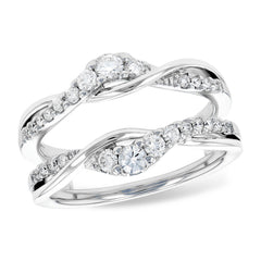 14KT Gold Ladies Wrap/Guard