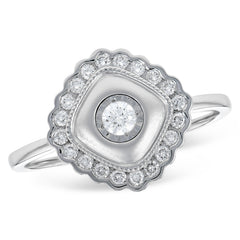 14KT Gold Ladies Diamond Ring