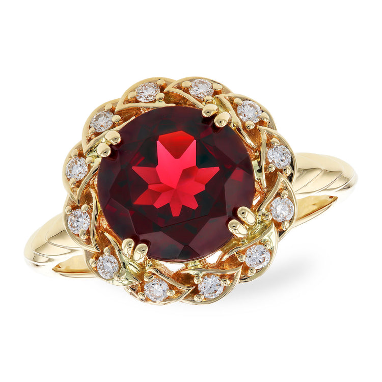 14KT Gold Ladies Diamond Ring