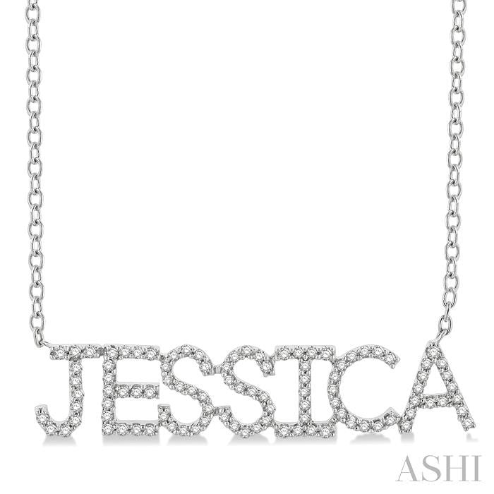 .25CTRDDM "JESSICA" BLOCK NK-SML WG 10K-